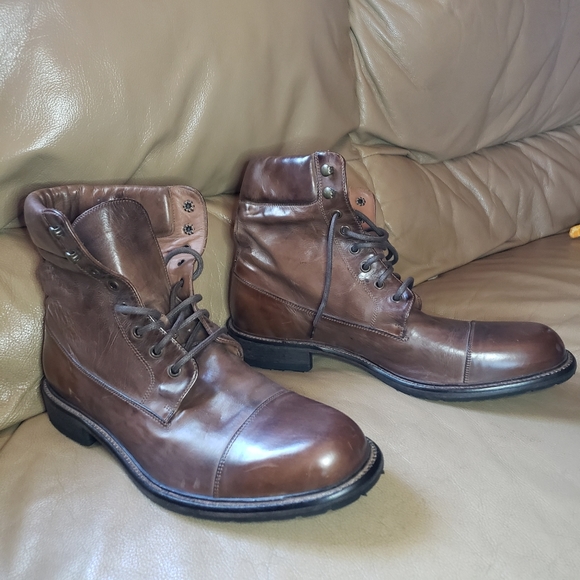 J&M leather Men casual boots - Picture 3 of 5
